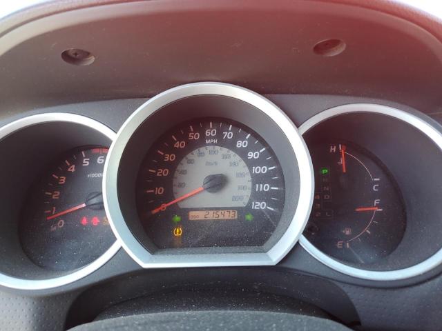 5TEJU62N57Z328738 - 2007 TOYOTA TACOMA DOUBLE CAB PRERUNNER RED photo 9