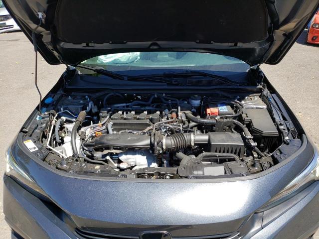 2HGFE1F74NH327446 - 2022 HONDA CIVIC EX GRAY photo 11