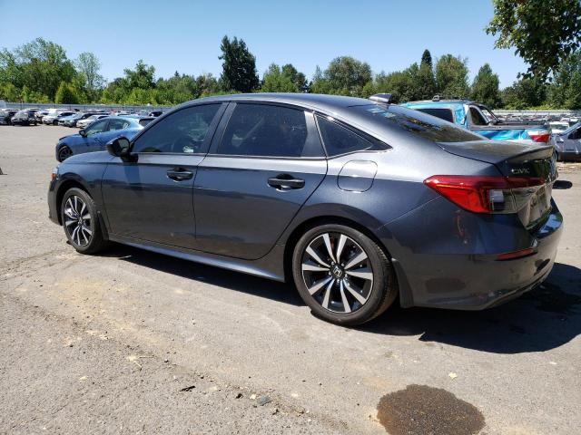 2HGFE1F74NH327446 - 2022 HONDA CIVIC EX GRAY photo 2