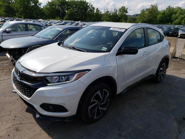 3CZRU6H14LM737497 - 2020 HONDA HR-V SPORT WHITE photo 1