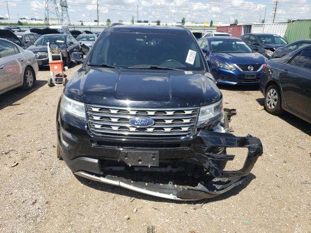 1FM5K8DH4GGC32080 - 2016 FORD EXPLORER XLT BLACK photo 5