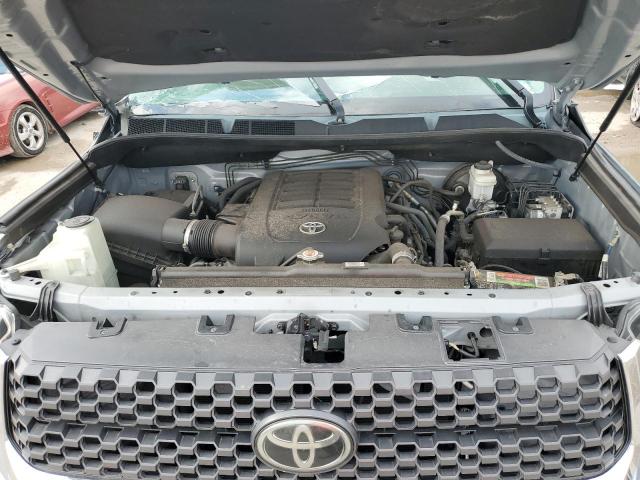 5TFRY5F10KX246991 - 2019 TOYOTA TUNDRA DOUBLE CAB SR/SR5 GRAY photo 11