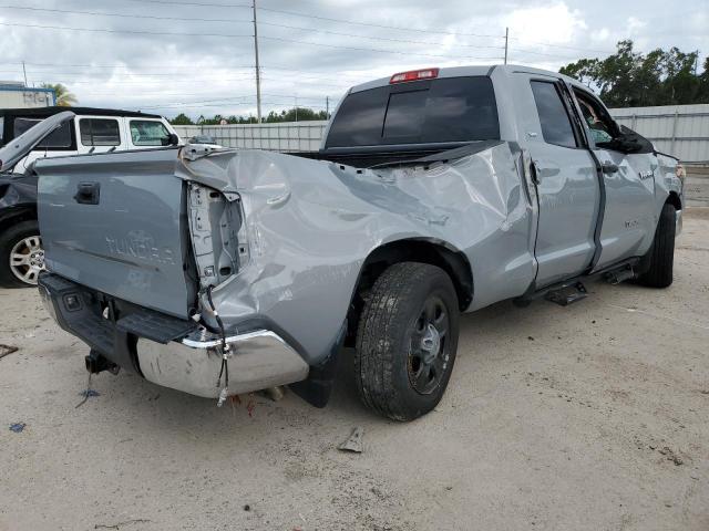 5TFRY5F10KX246991 - 2019 TOYOTA TUNDRA DOUBLE CAB SR/SR5 GRAY photo 3