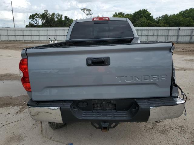 5TFRY5F10KX246991 - 2019 TOYOTA TUNDRA DOUBLE CAB SR/SR5 GRAY photo 6
