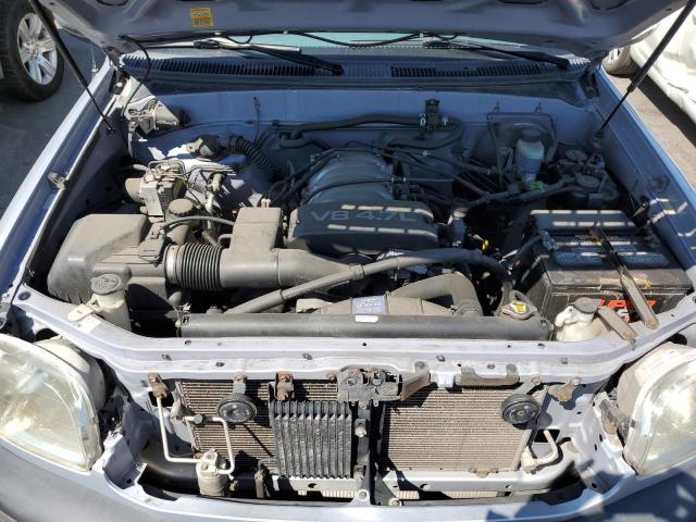 5TBRT3414YS032289 - 2000 TOYOTA TUNDRA ACCESS CAB 银色 照片 11