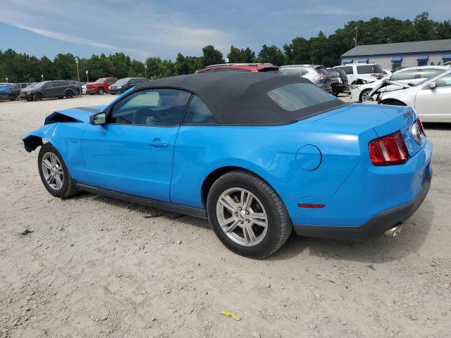 1ZVBP8EM9C5210504 - 2012 FORD MUSTANG BLUE photo 2