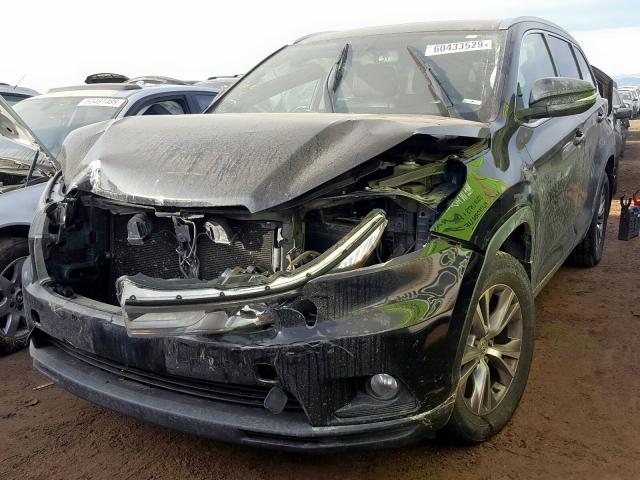 5TDJKRFH5FS156072 - 2015 TOYOTA HIGHLANDER XLE  ფოტო 2