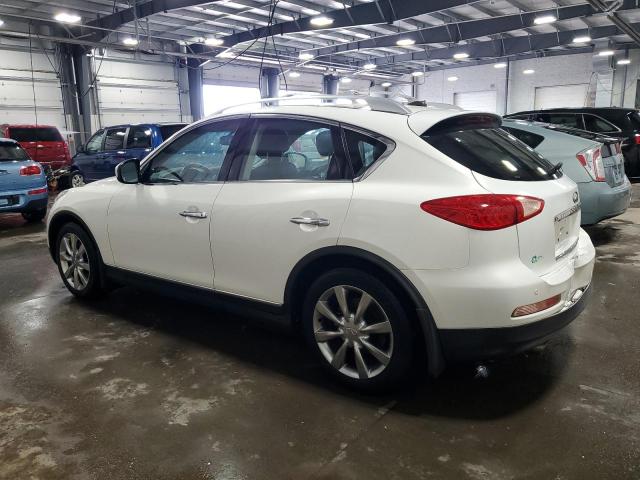 JNKAJ09F88M351802 - 2008 INFINITI EX35 BASE WHITE photo 2