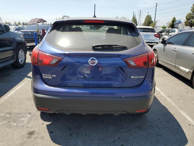 JN1BJ1CR2KW314287 - 2019 NISSAN ROGUE SPOR S BLUE photo 6