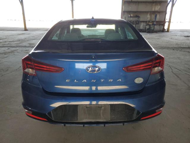 5NPD84LF5KH447009 - 2019 HYUNDAI ELANTRA SEL BLUE photo 6