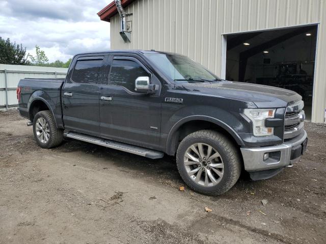 1FTEW1EG9FFC74948 - 2015 FORD F150 SUPERCREW BLACK photo 4