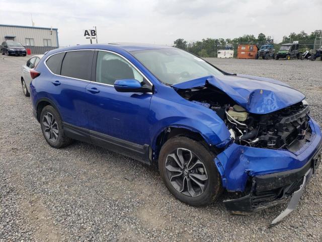 7FARW2H83NE013849 - 2022 HONDA CR-V EXL BLUE photo 4