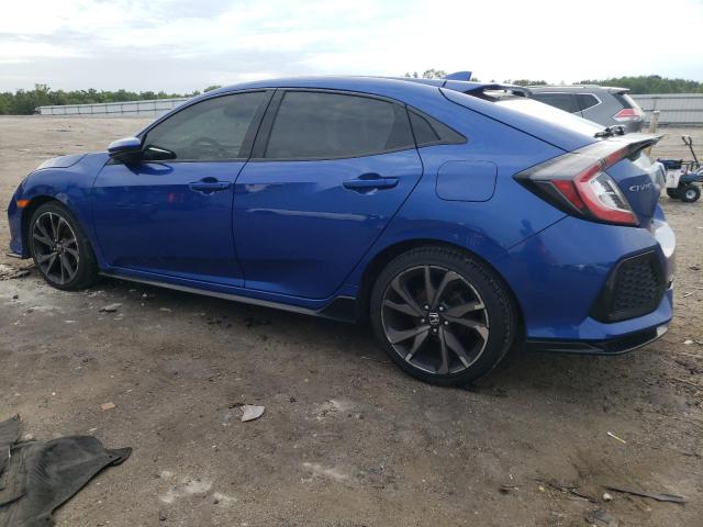 SHHFK7H48JU208441 - 2018 HONDA CIVIC SPORT BLUE photo 2