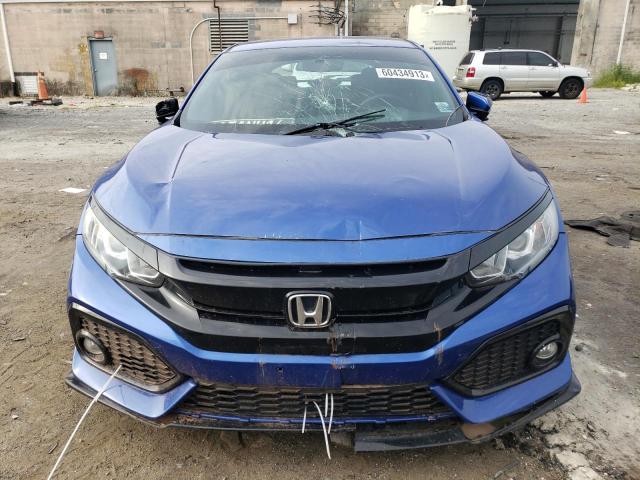 SHHFK7H48JU208441 - 2018 HONDA CIVIC SPORT BLUE photo 5