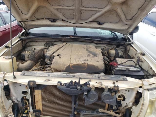 5TEJU62N37Z462910 - 2007 TOYOTA TACOMA DOUBLE CAB PRERUNNER WHITE photo 11