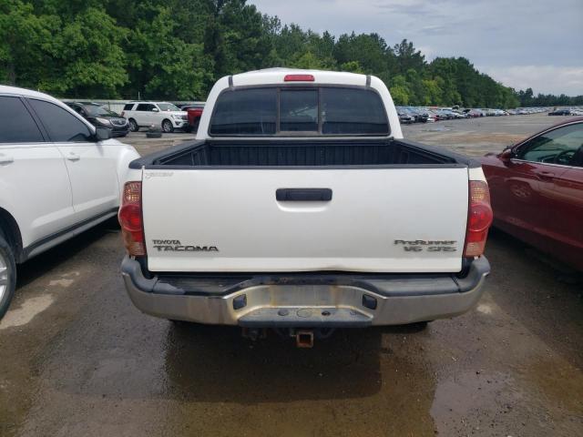 5TEJU62N37Z462910 - 2007 TOYOTA TACOMA DOUBLE CAB PRERUNNER WHITE photo 6