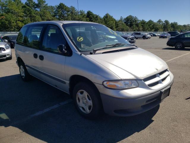 2B4GP25R5YR855627 - 2000 DODGE CARAVAN SILVER photo 1