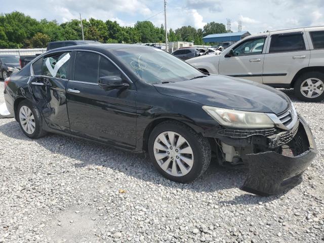 1HGCR2F72DA145240 - 2013 HONDA ACCORD EX BLACK photo 4