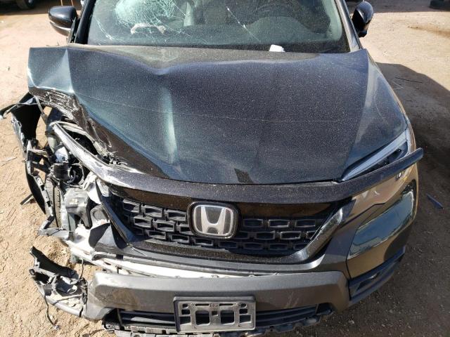 5FNYF8H52LB011524 - 2020 HONDA PASSPORT EXL GREEN photo 12