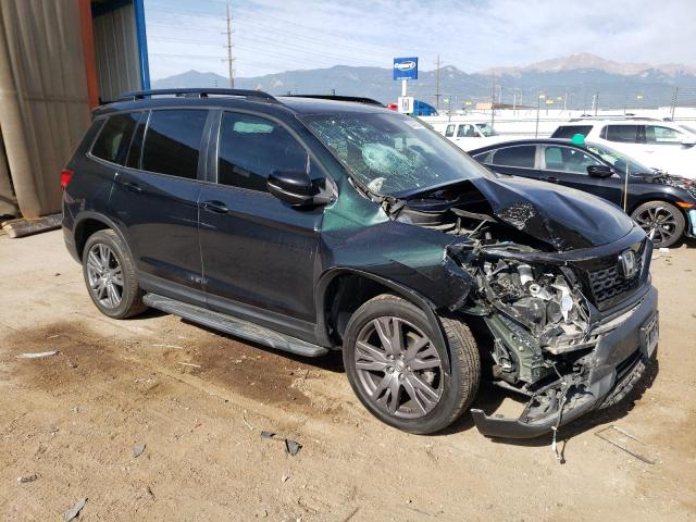 5FNYF8H52LB011524 - 2020 HONDA PASSPORT EXL GREEN photo 4