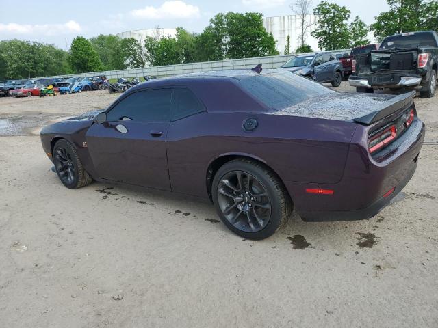 2C3CDZFJ0MH555543 - 2021 DODGE CHALLENGER R/T SCAT PACK PURPLE photo 2
