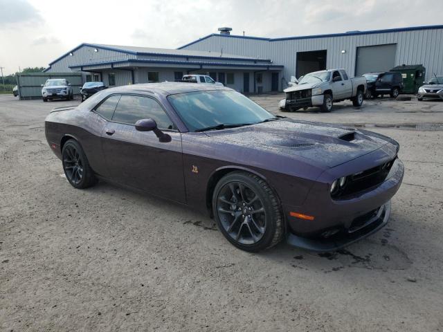 2C3CDZFJ0MH555543 - 2021 DODGE CHALLENGER R/T SCAT PACK PURPLE photo 4