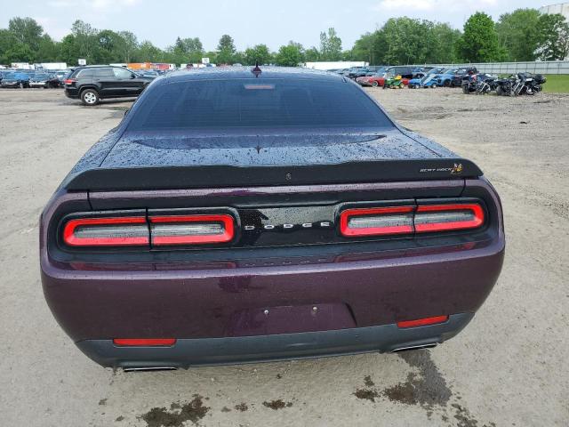 2C3CDZFJ0MH555543 - 2021 DODGE CHALLENGER R/T SCAT PACK PURPLE photo 6
