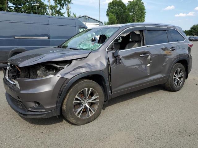 5TDJKRFH0GS355760 - 2016 TOYOTA HIGHLANDER XLE Boz foto 1