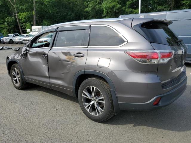 5TDJKRFH0GS355760 - 2016 TOYOTA HIGHLANDER XLE Boz foto 2