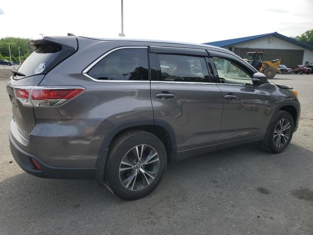5TDJKRFH0GS355760 - 2016 TOYOTA HIGHLANDER XLE Boz foto 3