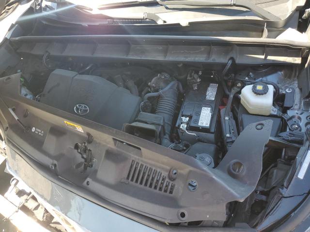 5TDHZRBH1NS244955 - 2022 TOYOTA HIGHLANDER XLE ნაცრისფერი ფოტო 12