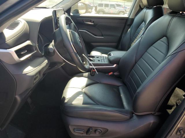 5TDHZRBH1NS244955 - 2022 TOYOTA HIGHLANDER XLE ნაცრისფერი ფოტო 7