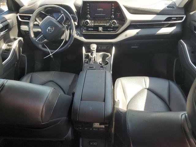 5TDHZRBH1NS244955 - 2022 TOYOTA HIGHLANDER XLE ნაცრისფერი ფოტო 8