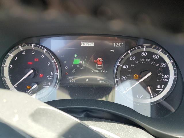 5TDHZRBH1NS244955 - 2022 TOYOTA HIGHLANDER XLE ნაცრისფერი ფოტო 9