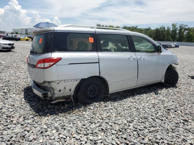 JN8AE2KP2D9070276 - 2013 NISSAN QUEST S SILVER photo 3