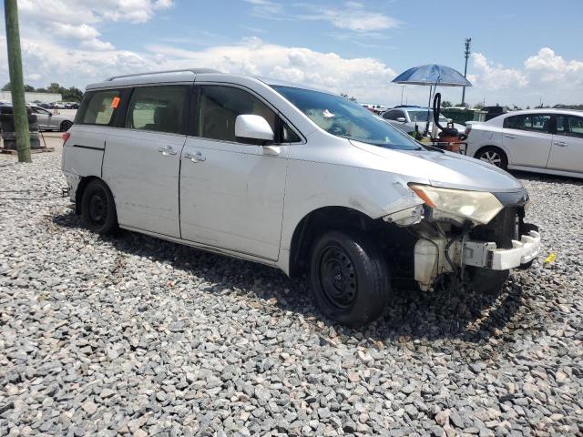 JN8AE2KP2D9070276 - 2013 NISSAN QUEST S SILVER photo 4