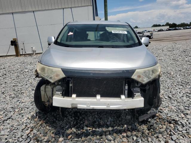 JN8AE2KP2D9070276 - 2013 NISSAN QUEST S SILVER photo 5
