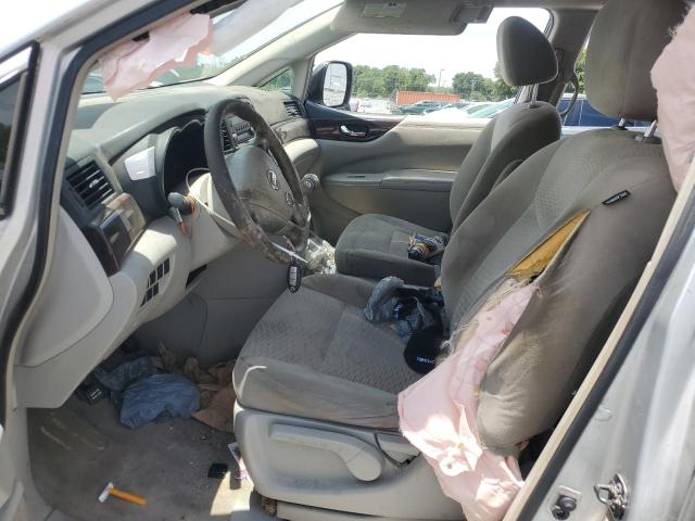 JN8AE2KP2D9070276 - 2013 NISSAN QUEST S SILVER photo 7