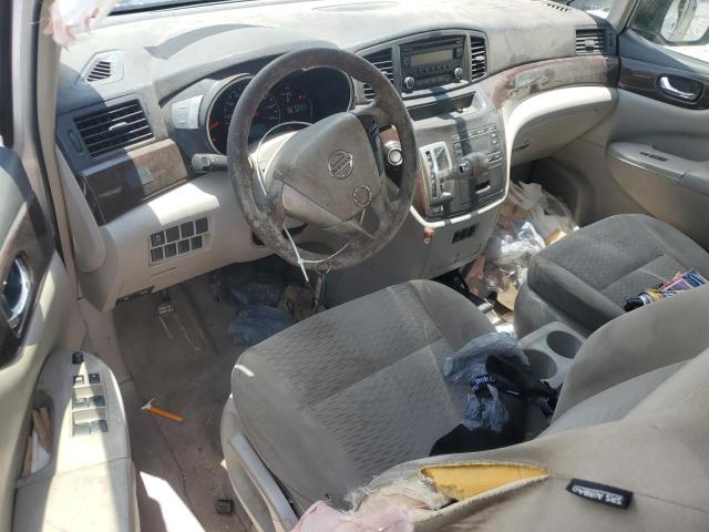 JN8AE2KP2D9070276 - 2013 NISSAN QUEST S SILVER photo 8