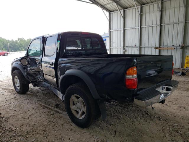 5TEGN92N63Z286163 - 2003 TOYOTA TACOMA DOUBLE CAB PRERUNNER BLACK photo 2