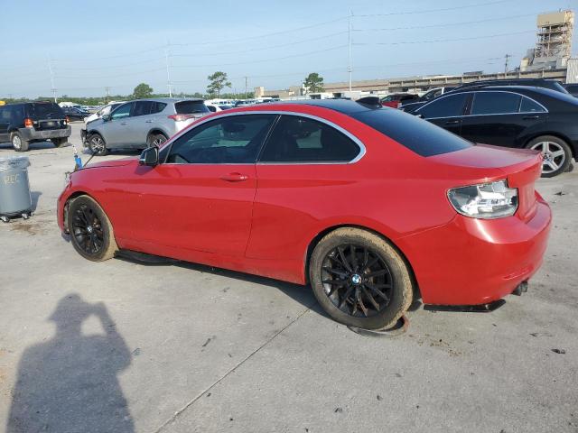 WBA1F9C57GV742176 - 2016 BMW 228 I SULEV RED photo 2