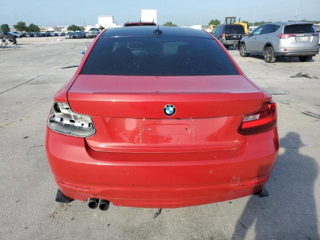WBA1F9C57GV742176 - 2016 BMW 228 I SULEV RED photo 6