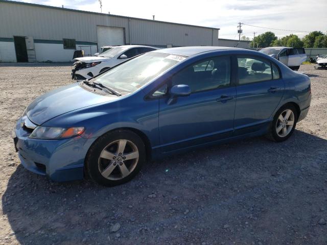2HGFA16629H546026 - 2009 HONDA CIVIC LX-S 蓝色 照片 1