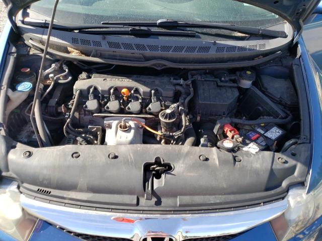 2HGFA16629H546026 - 2009 HONDA CIVIC LX-S 蓝色 照片 11
