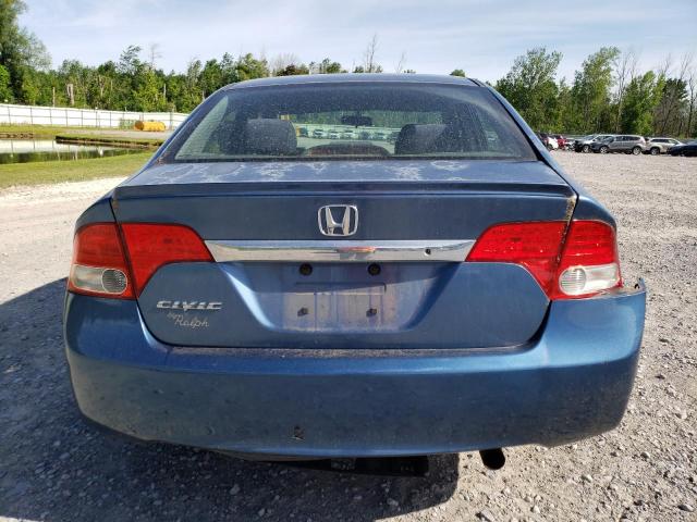 2HGFA16629H546026 - 2009 HONDA CIVIC LX-S 蓝色 照片 6
