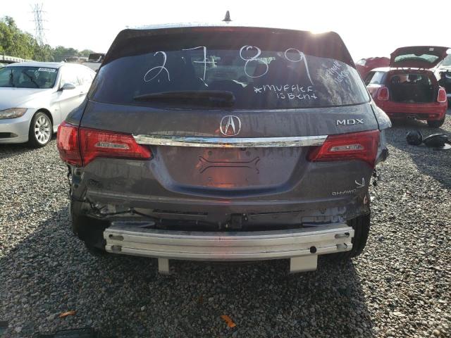 5J8YD4H32KL028429 - 2019 ACURA MDX GRAY photo 6