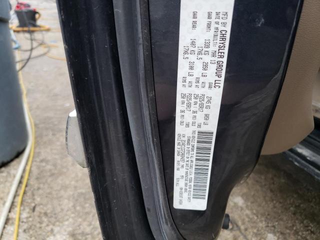 2C4RC1CG7DR694257 - 2013 CHRYSLER TOWN & COU TOURING L BLUE photo 13