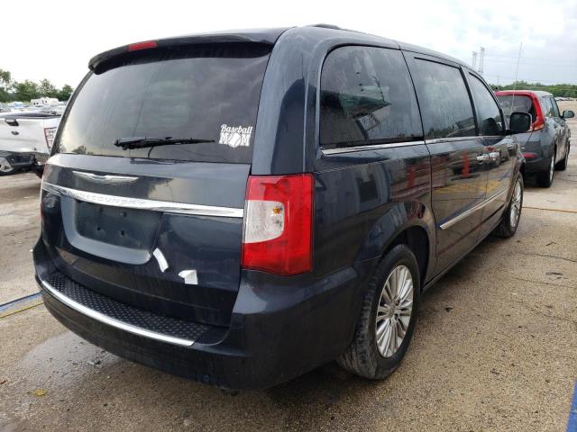 2C4RC1CG7DR694257 - 2013 CHRYSLER TOWN & COU TOURING L BLUE photo 3