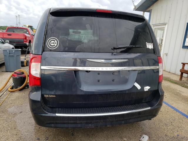 2C4RC1CG7DR694257 - 2013 CHRYSLER TOWN & COU TOURING L BLUE photo 6