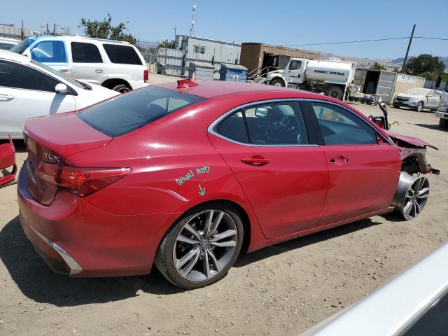 19UUB2F45KA003427 - 2019 ACURA TLX TECHNOLOGY RED photo 3